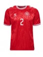 Danmark Joachim Andersen #2 Replika Hemmakläder EM 2024 Kortärmad